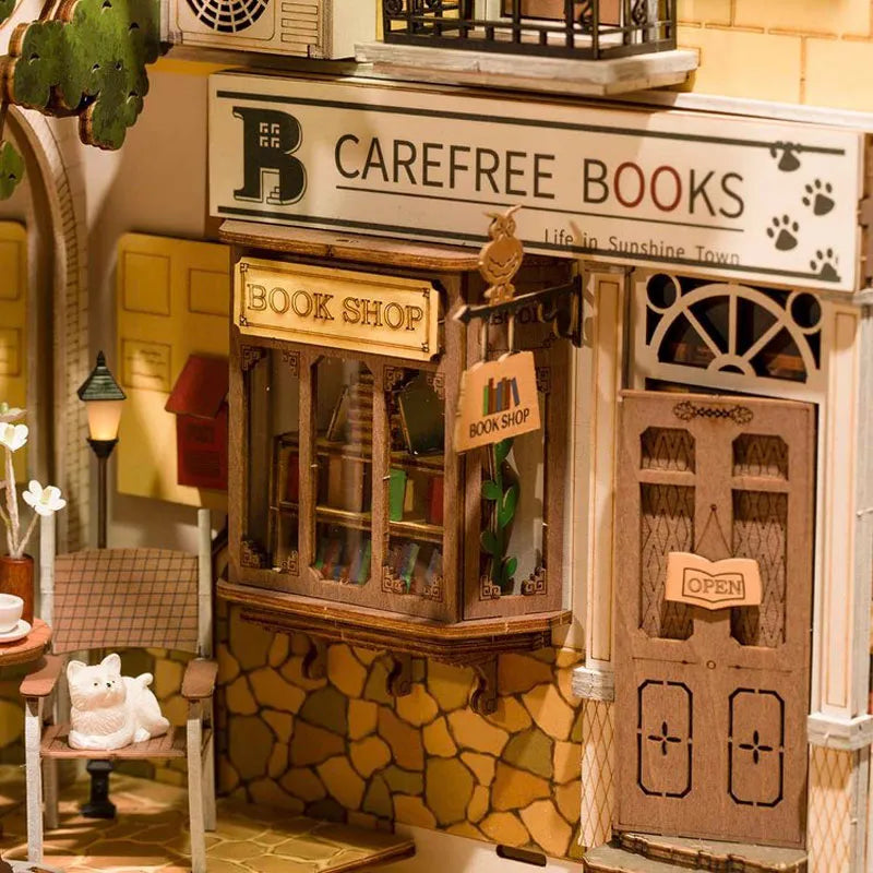 Sunshine Town Book Nook 3D