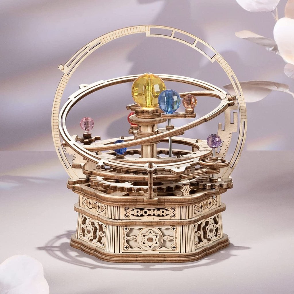 Starry Night Mechanical Music Box 3D