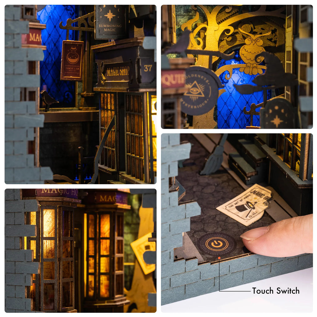 Magic House Book Nook 3D