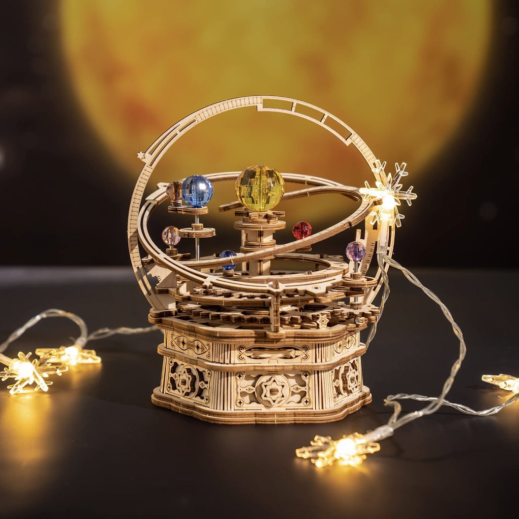 Starry Night Mechanical Music Box 3D