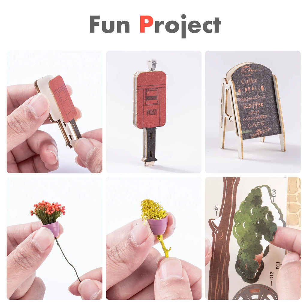 Sunshine Town Book Nook 3D