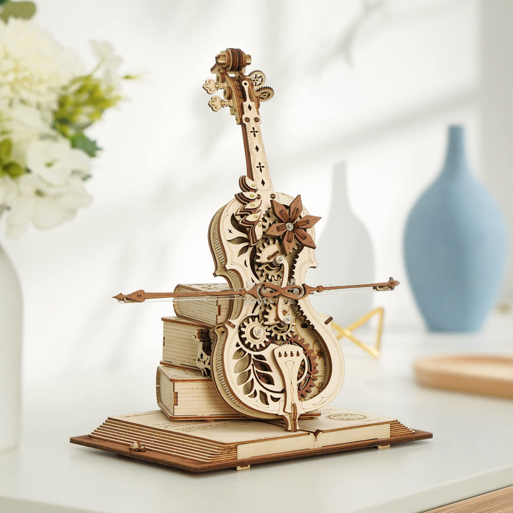 Magic Cello Mechanical Music Box