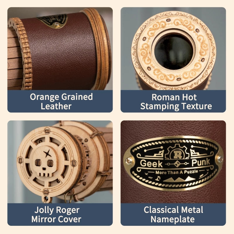 Pirate Monocular Telescope 3D Puzzle