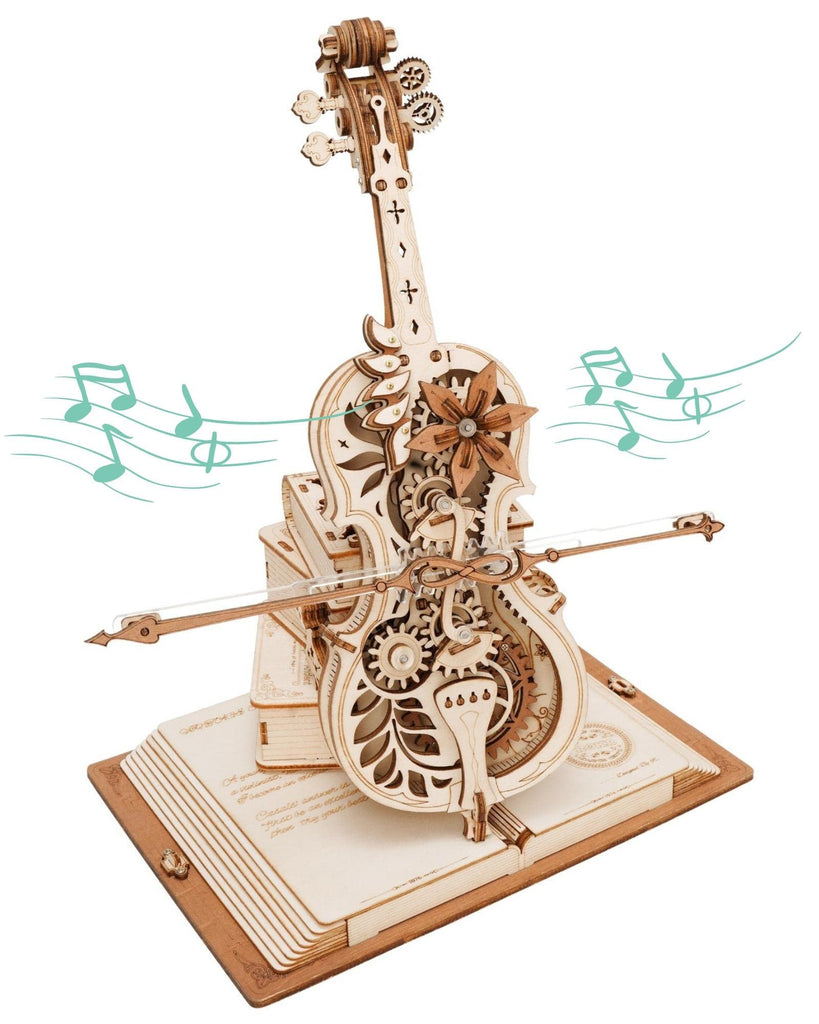 Magic Cello Mechanical Music Box