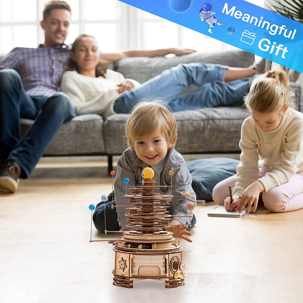 Orerry Mechanical Planetory Trajectory 3D