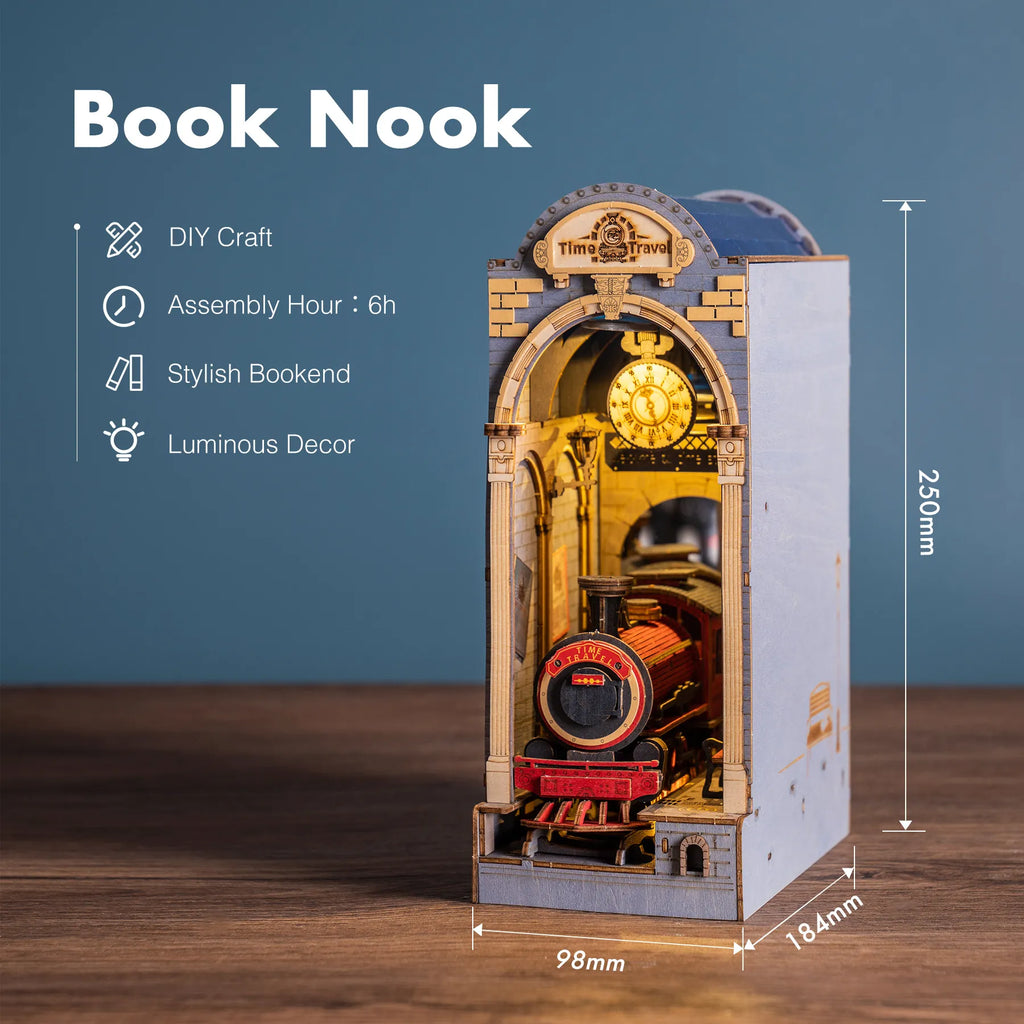 Time Travel Book Nook 3D
