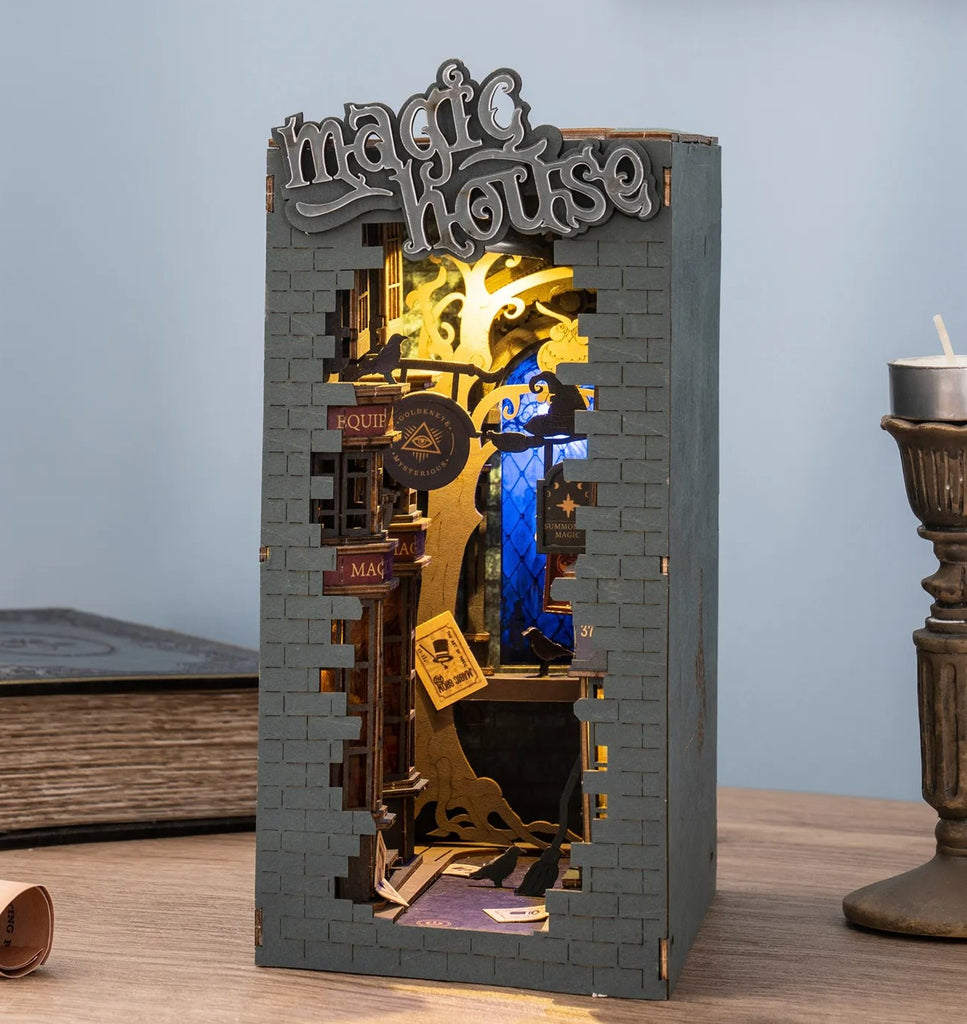 Time Travel Book Nook 3D