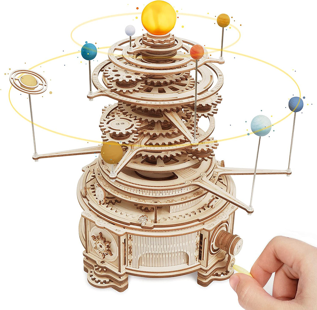 Orerry Mechanical Planetory Trajectory 3D