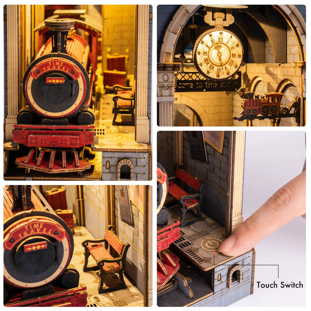 Time Travel Book Nook 3D