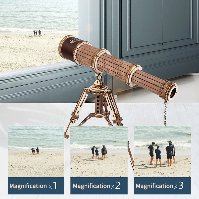 Pirate Monocular Telescope 3D Puzzle